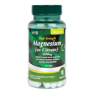 Holland & Barrett Magnesium Citrate 400mg 90 Tablets