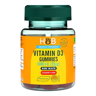 Holland & Barrett Vegetarian Vitamin D 1000 I.U. 25ug 30 Gummies