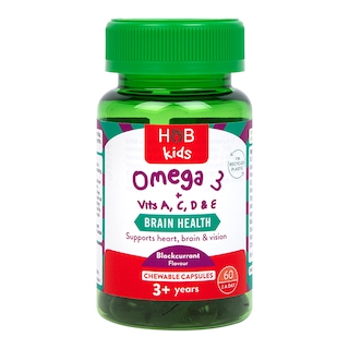 Holland and Barrett Kids Omega 3 60 Chewy Capsules