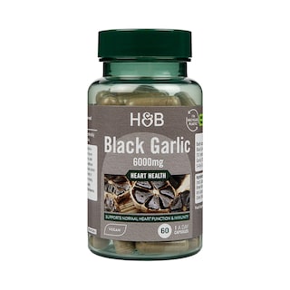 Holland & Barrett Black Garlic 6000mg 60 Capsules