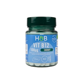 Holland & Barrett Vitamin B12 100ug 60 Tablets