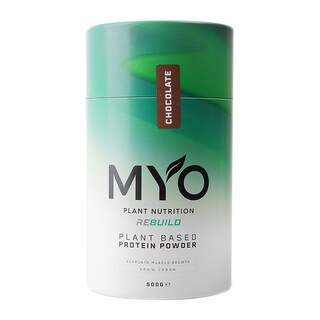 MYO Plant Nutrition Vegan Protein Supplement Chocolate 500g
