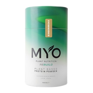 MYO Plant Nutrition Vegan Protein Supplement Gingerbread 500g