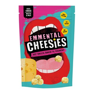 Cheesies Emmental Crunchy Popped Cheese 60g