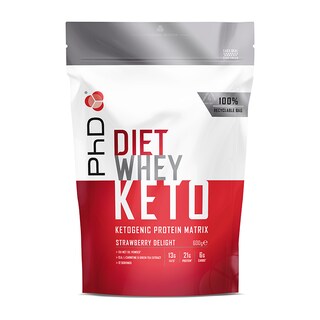 PhD Nutrition Diet Whey Keto Strawberry Delight 600g