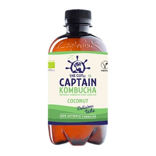 The GUTsy Captain Kombucha Coconut Kombucha 400ml