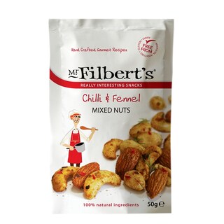 Mr Filbert's Chilli & Fennel Nuts 50g