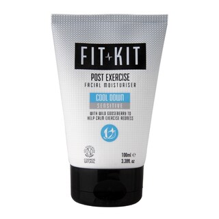 Fit Kit Facial Moisturiser Cool Down Sensitive Skin 100ml