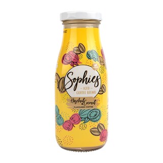 Sophies Iced Coffee Blend Hazelnut and Coconut Flavoured Coffee 280ml