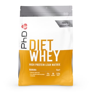 PhD Nutrition Diet Whey Protein Powder Banana 2000g
