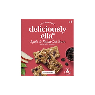 Deliciously Ella Apple Raisin & Cinnamon Oat Bar Multipack 3 x 50g