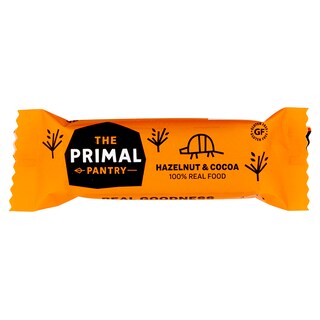 The Primal Pantry Hazelnut & Cocoa Bar 45g