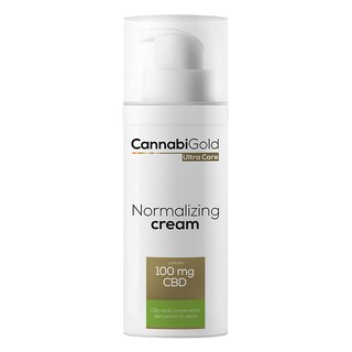 CannabiGold Ultra Care Normalizing Cream for Oily and Combination Skin 50ml
