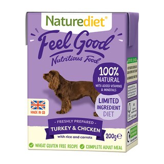 Naturediet Feel Good Turkey & Chicken 200g
