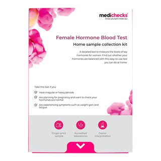 Medichecks Female Hormone Blood Test