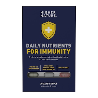 Higher Nature Daily Nutrients for Immunity 84 Capsules