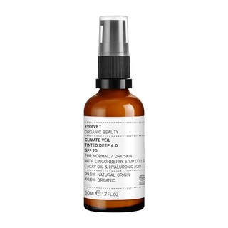 Evolve Beauty Climate Veil Tinted SPF 20 - Deep 4.0 50ml