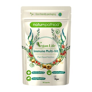 Naturopathica Vegan Life Daily Immune Multi Vitamin 30 Capsules
