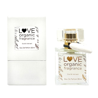 LOVE organic fragrance Oud & Vetiver Eau De Parfum 30ml