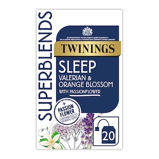 Twinings Superblends Sleep Valerian and Orange Blossom 20 Tea Bags