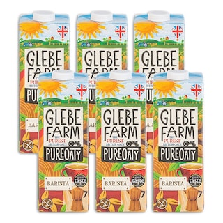 Glebe Farm PureOaty Barista Style Oat Drink 6 x 1L