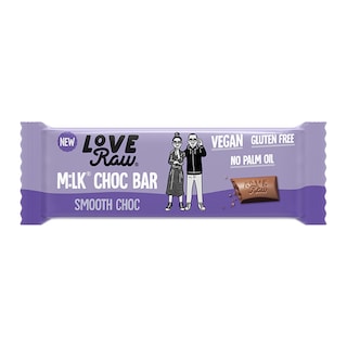 Love Raw Vegan M:lk Choc Bar Smooth Choc 30g