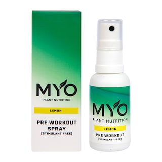 MYO Plant Nutrition Pre Workout Spray Lemon 30ml