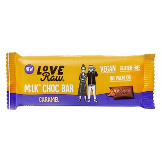 Love Raw Vegan M:lk Choc Bar Caramel 30g
