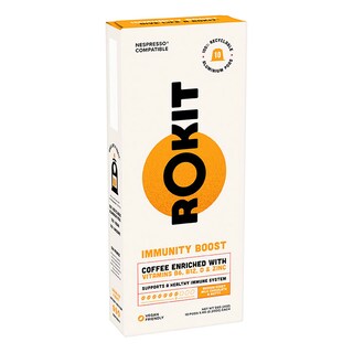 Rokit Coffee Immunity Boost Coffee 10 Nespresso Compatible Pods