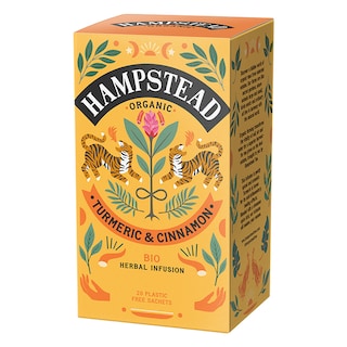 Hampstead Turmeric with Cinnamon Tea 20 Bags