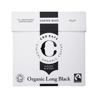 CRU Kafe Long Black Coffee 10 Bags