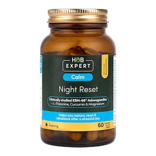 H&B Expert Calm Night Reset KSM Ashwagandha 60 Capsules