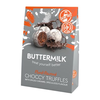 Buttermilk Plant-Powered Choccy Truffles Spiced Caramel Speculoos 150g