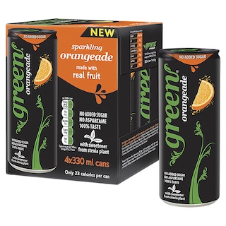 Green Orangeade 4 x 330ml