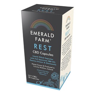 Emerald Farm Rest CBD 60 Capsules