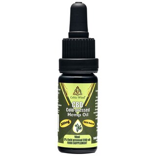 Celtic Wind CBD 3% Cold Pressed Hemp Oil 300mg 10ml