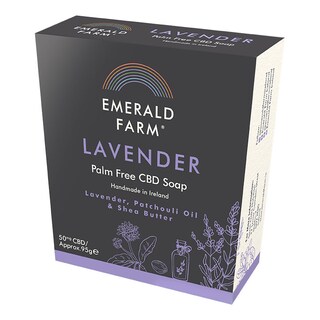 Emerald Farm Lavender CBD Soap 95g