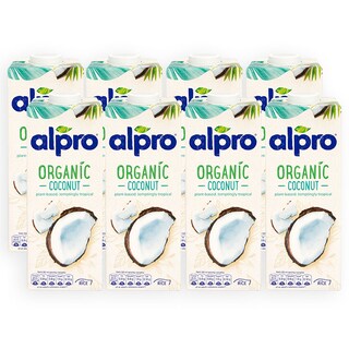Alpro Organic Original Coconut 8 x 1l