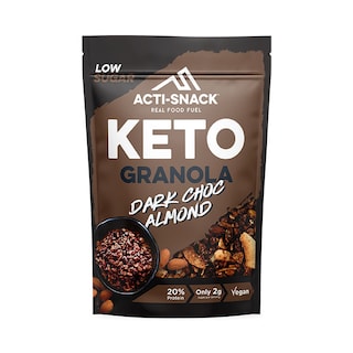 Acti-Snack Keto Granola Dark Chocolate Almond 300g