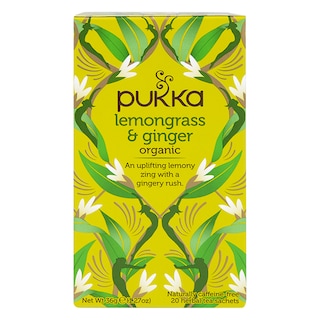 Pukka Lemongrass & Ginger Tea 20 Tea Bags