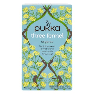 Pukka Three Fennel Tea 20 Tea Bags