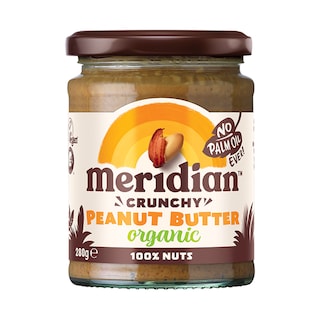 Meridian Organic Crunchy Peanut Butter 280g