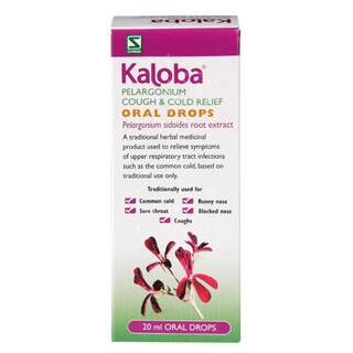 Schwabe Pharma Kaloba Cough & Cold Relief Oral Drops 20ml