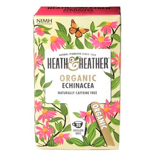 Heath & Heather Organic Echinacea 20 Tea Bags