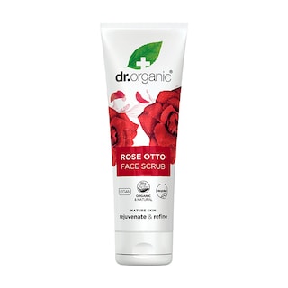 Dr Organic Rose Otto Face Scrub 125ml