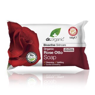 Dr Organic Rose Otto Soap 100g