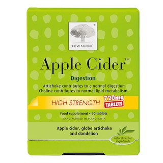 New Nordic High Strength Apple Cider 60 Tablets 720mg