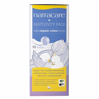 Natracare Natural Organic Maternity Pads 10