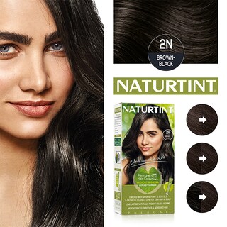 Naturtint Permanent Hair Colour 2N Brown Black | Holland & Barrett