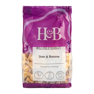 Holland & Barrett Dried Dates & Bananas 250g